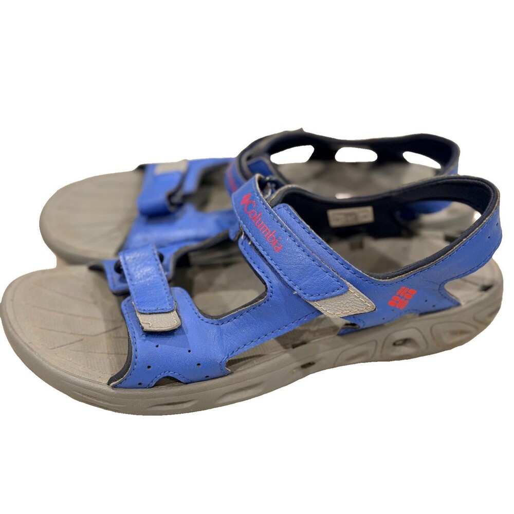 Columbia Big Kids Sz 6 Outdoor Sandals TechSun Vent Blue Cushioned